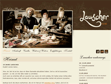 Tablet Screenshot of lauscherei.de